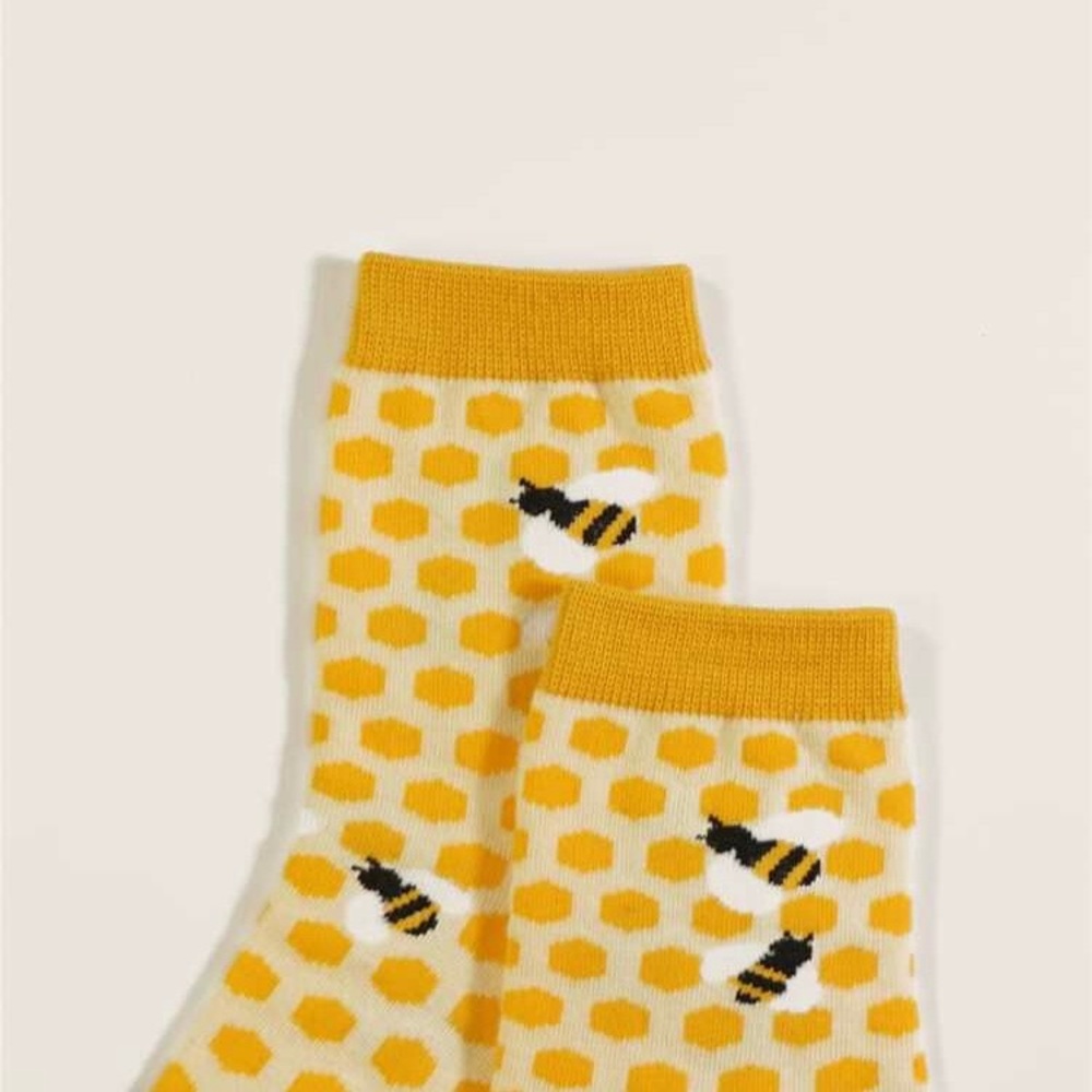 Bumble bee socks - Picture 2 of 3